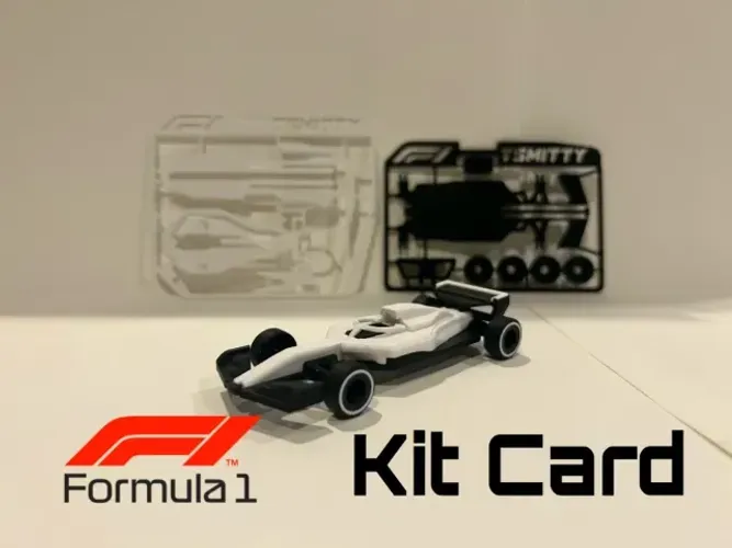 Kit de Cartão Fórmula 1