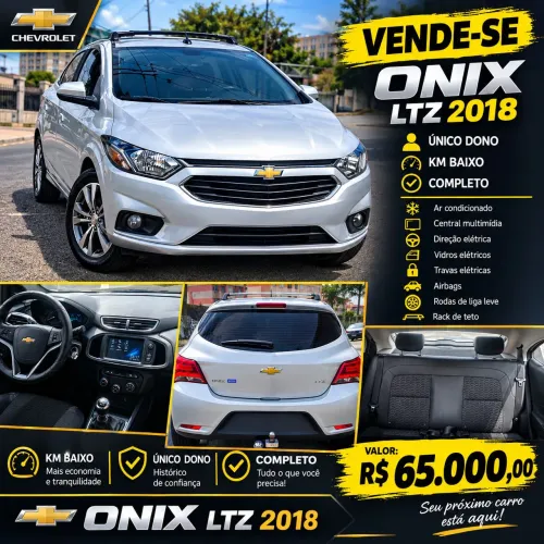Chevrolet Onix Hatch LTZ 1.4 8V Flex Mec. 4P 2018
