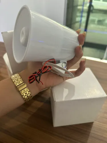 SIRENE CORNETA 3,5 PEQUENA BRANCA 15w MULTITOC