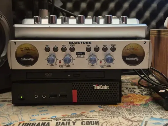 Pré-Amplificador valvulado Presonus Bluetube