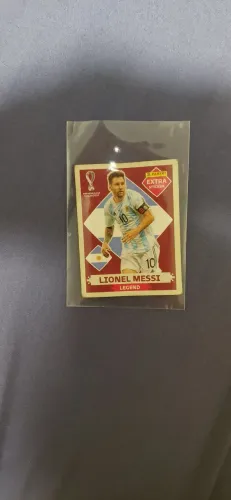 FIGURINHA DO MESSI LENDÁRIA DA COPA DE 2022!!