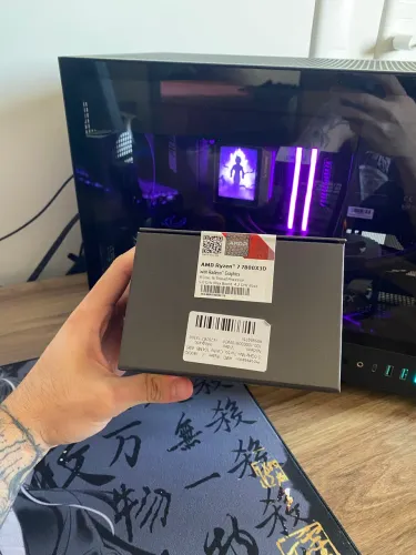 Processador AMD Ryzen 7800X3D Novo Lacrado