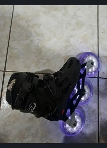 Patins HD com roda de led traxart