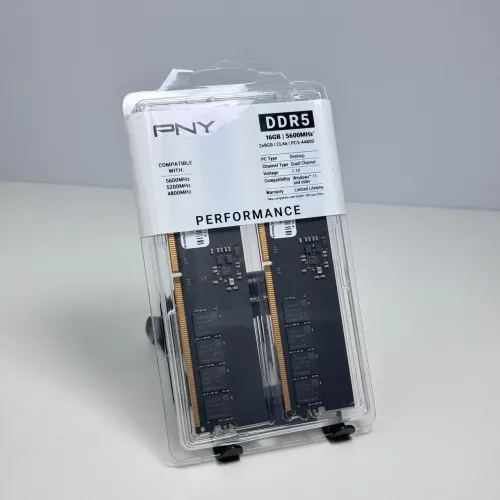 Memória RAM PNY Performance 16GB (2x8GB) DDR5 5600MHz MD16GK2D5560046-TB