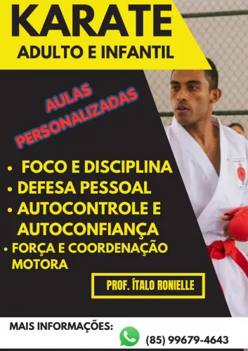 Aulas de karate particular e personalizadas