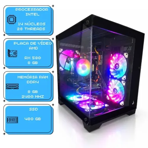 PC GAMER RX 580 8GB