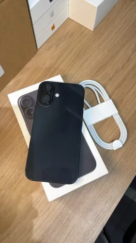 iPhone 16 256GB Preto - Seminovo | Bateria 100% | Garantia Apple