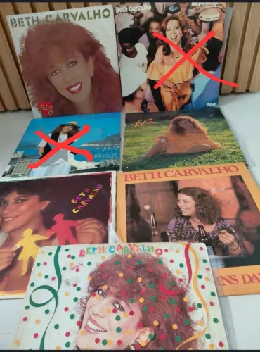 lp vinil Beth carvalho R$ 10 cada