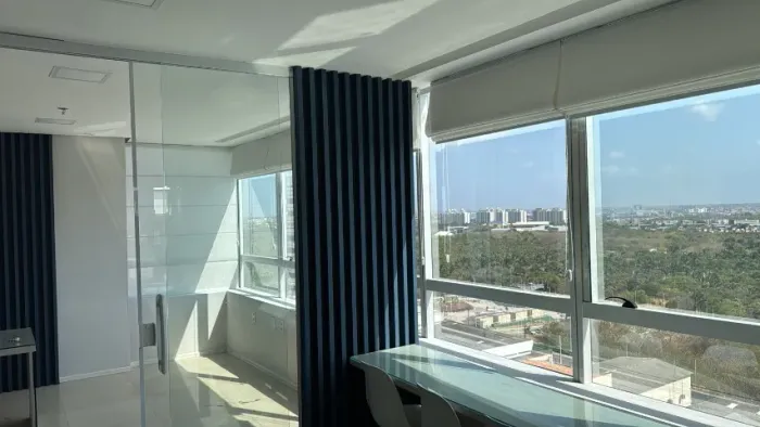 Sala Comercial mobiliada, Holandeses, 34 m2, excelente vista