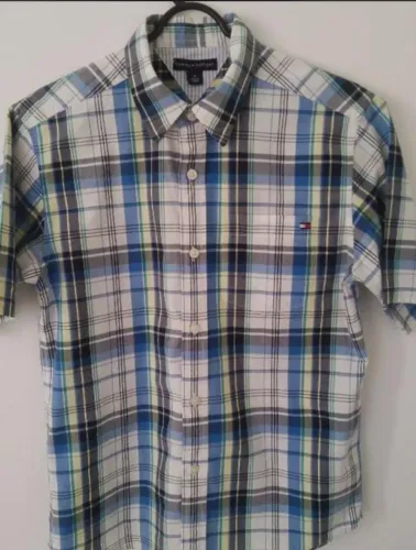 Camisa manga curta importada Thommy Hifiger esporte fino