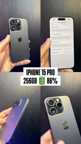 IPHONE 15 PRO 256GB SEMINOVO
