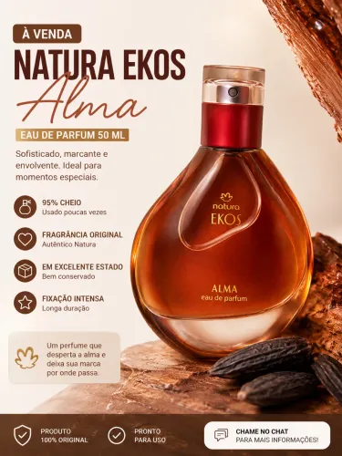 Eau de Parfum Natura Ekos Alma 50 ml
