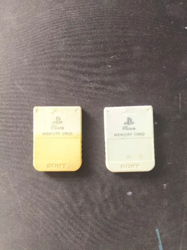 Vendo dois memory card PS2 original Sony