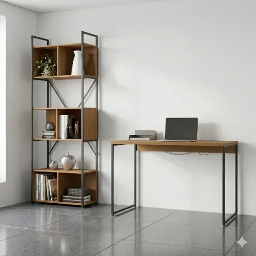 Mesa e estante Industrial 