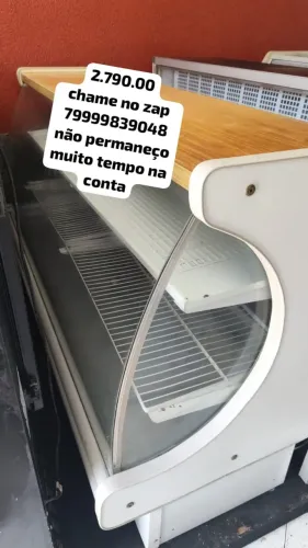 balcão expositor refrigerado