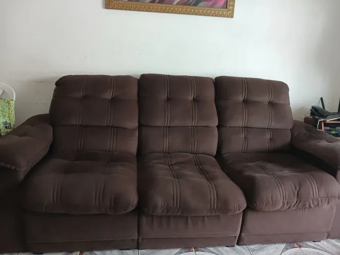 Sofá retrátil e reclinavel