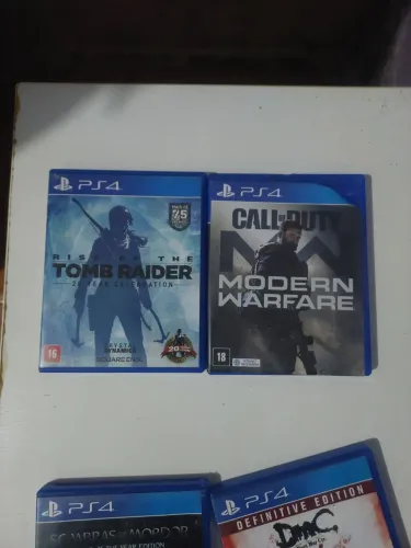 Vende-se jogos de ps4 e ps5