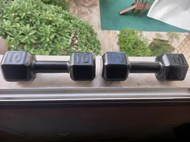 PAR DE HALTER DE 10 KILOS