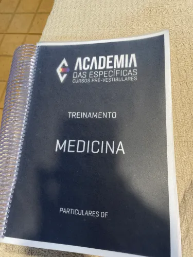 Caderno de estudos Pré-vestibular (Medicina) - NOVO!