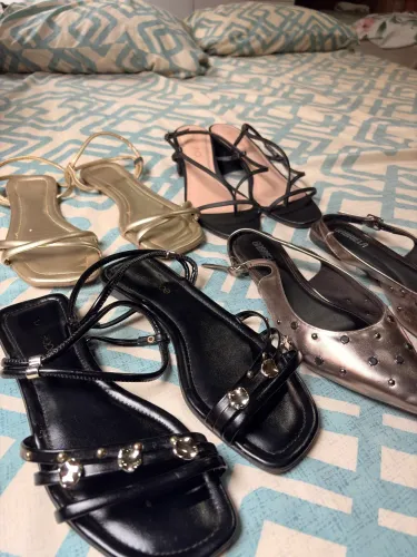Sapatos usados em boa qualidade