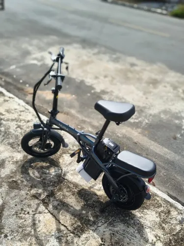 Bicicleta Elétrica Dobrável NUDA
