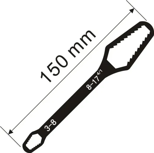 Chave Torx universal 3-17mm