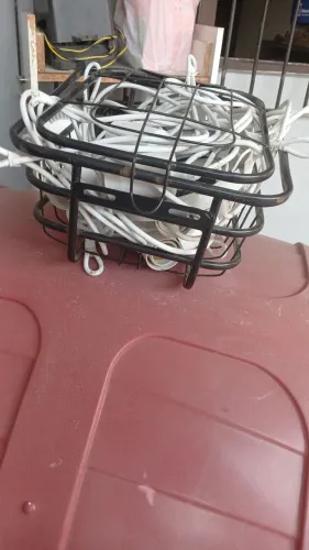 Cesta de escooter de ferro