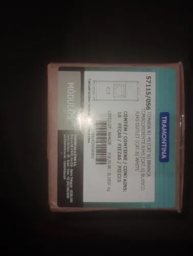 Tramontina tomada RJ 45 20 unidades 