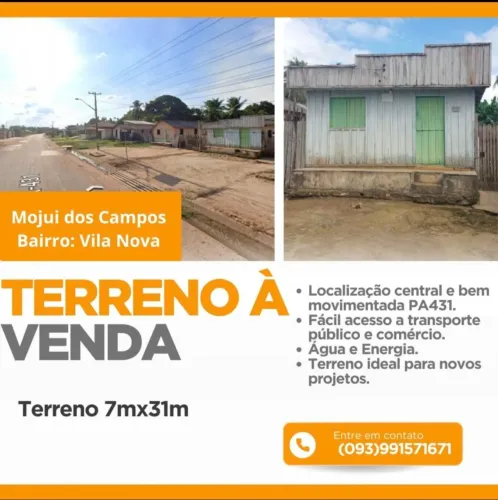 Terreno em Mojui dos Campos 