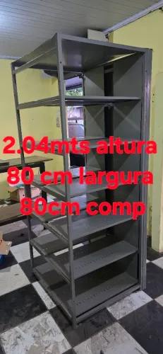 Prateleira dupla super reforçada