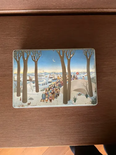 Peças de decoração latas clássicas