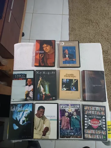 10 DVDs originais nacional