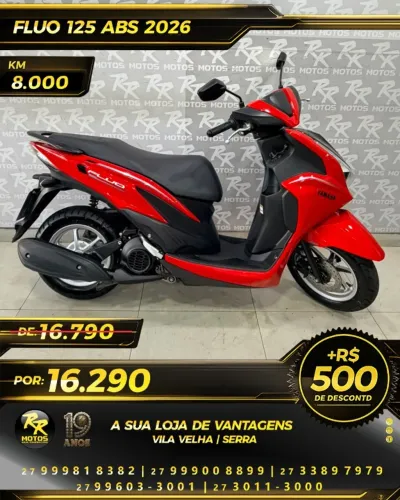 Moto Yamaha FLUO 125 ABS 2026