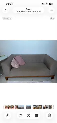 Sofá 2 lugares