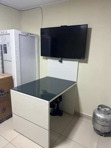 Mesa projetada para cozinha