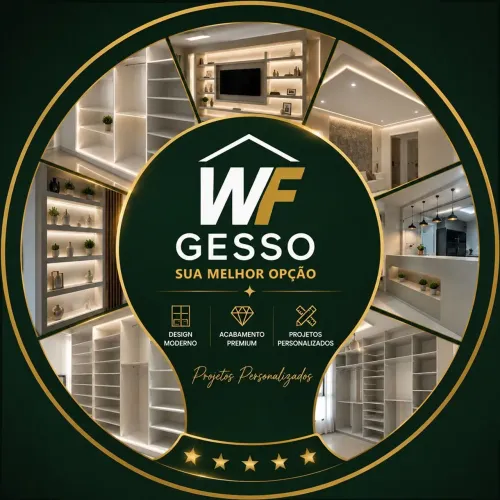 closet projetado em gesso muito Durável e resistente