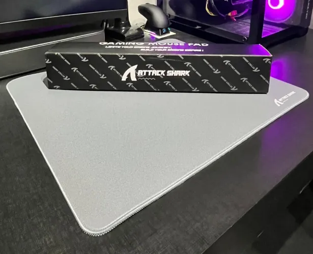 MOUSEPAD CINZA ATTACK SHARK