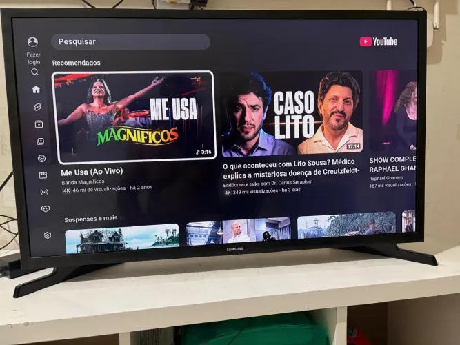 TV SANSUNG 32 POLEGADAS POR 620,00 APENAS DINHEIRO OU PIX
