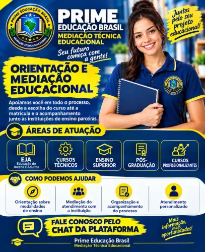 ? PRIME EDUCAÇÃO BRASIL - MEDIAÇÃO TÉCNICA EDUCACIONAL<br>