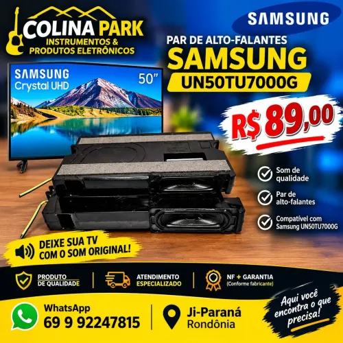Par de Alto-Falantes Smarttv Samsung UN50TU7000G