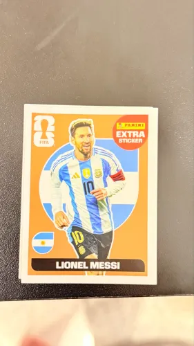 Figurinha Legend Lendária Messi bronze 