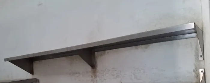 Vendo bancada inóx de 1,80 m