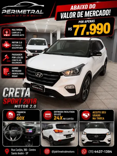 Hyundai Creta Sport 2.0 16V Flex Aut. 2018