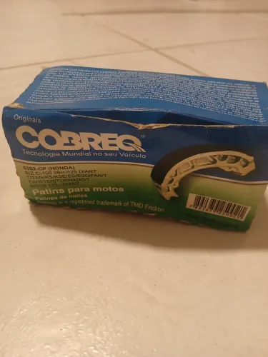 Patim de freio Cobreq CG 150