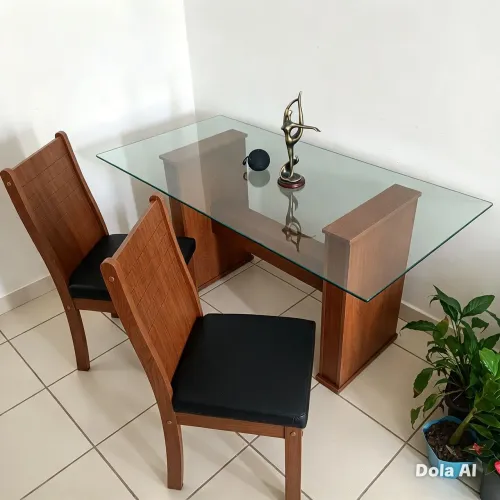 Vende sofá e mesa