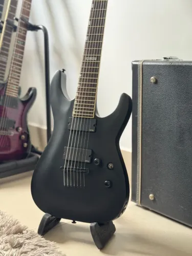 Guitarra ESP LTD MH-417 7 Cordas EMG