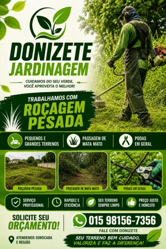 Limpeza em geral de terrenos lotes