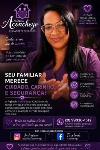 Agência aconchego cuidadores de idosos 