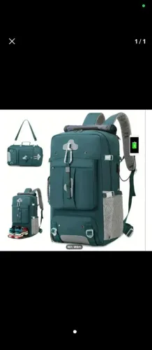 Mochila grande para viagem acampamento