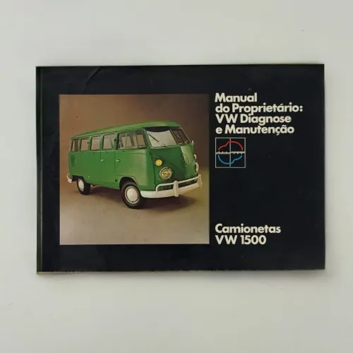 Manual do Proprietário Volkswagen Kombi 1975 1976 Original